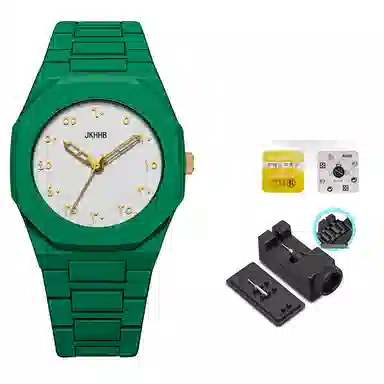 JKHHB Quartz Green Dial