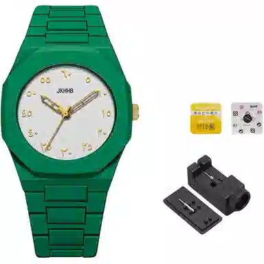 JKHHB Quartz Green Dial