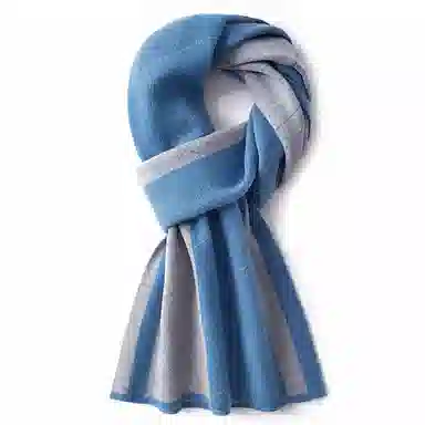 啄木鸟 拼接百搭气质穿搭保暖高档礼盒 羊毛 绒线围巾 女款