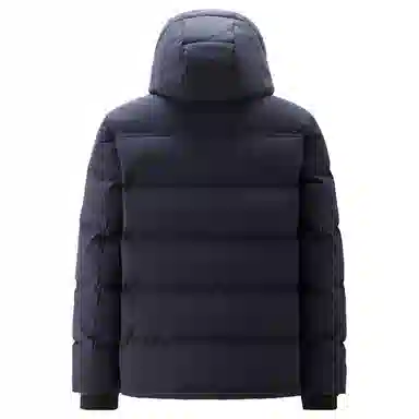 佐丹奴 鹅绒可卸帽三防梭织羽绒服 男款