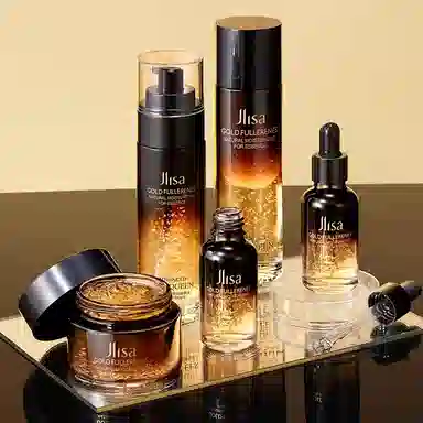 肌琳莎 黄金富勒烯舒润   护肤套装 淡斑滋润去黑头补水滋润型紧致毛孔 五件套