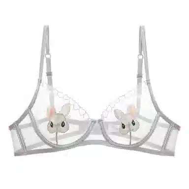 桔内 纯欲蕾丝大胸显小胸聚拢时尚文胸 女款