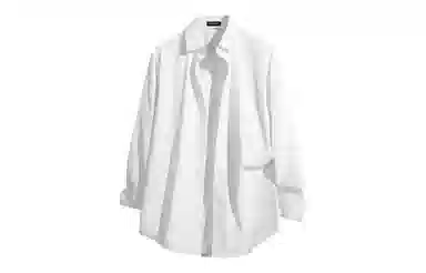 日系文艺简约多巴胺口袋款外套休闲简约宽松通勤打底长袖衬衫 男女同款