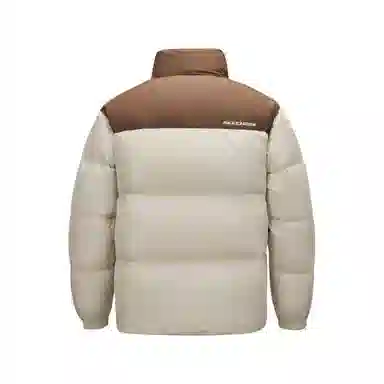 Skechers Sport Life Colorblock Down Jacket Light Brown