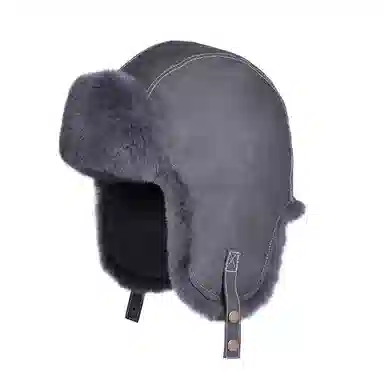 啄木鸟 冬季保暖东北加绒加厚防风防寒护耳 聚酯纤维 雷锋帽 男女同款情侣款 粉色