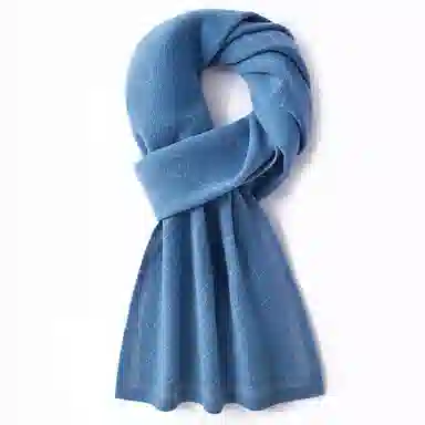 啄木鸟 纯羊毛秋冬季加厚保暖百搭纯色学生 礼盒 绒线围巾 男女同款情侣款