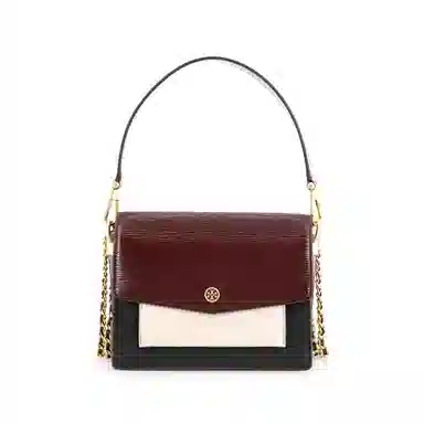 Tory Burch Robinson Brown Red
