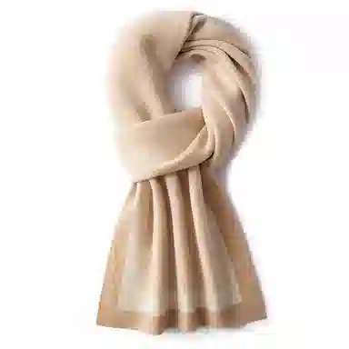 啄木鸟 简约纯色百搭高级感保暖防寒 礼盒 羊毛 绒线围巾 女款