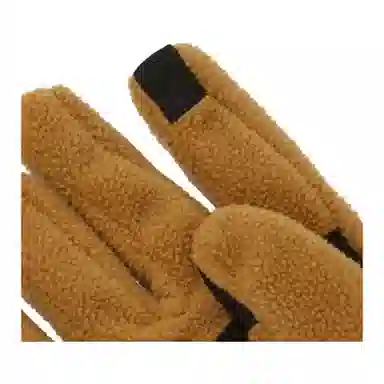 The North Face Logo Gloves Brown