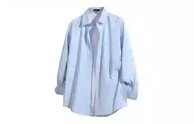 日系文艺简约多巴胺口袋款外套休闲简约宽松通勤打底长袖衬衫 男女同款