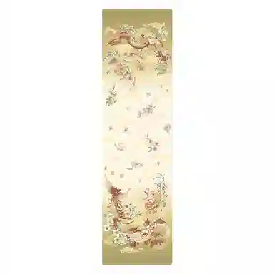 故宫联名 上海故事 龙跃凤鸣高品质提花绫长巾温润透气润肤礼盒包装 桑蚕丝 披肩 女款