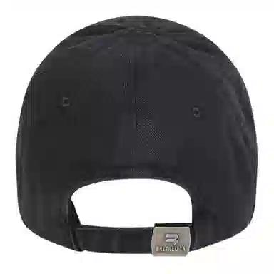 Balenciaga Logo Cap Black