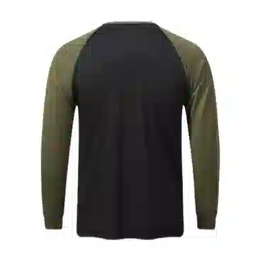 浪莎 长袖圆领快干衣跑步篮球足球训练健身衣 男款