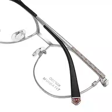 老凤祥 《吉祥纹样》系列 β钛 光学镜架 女款