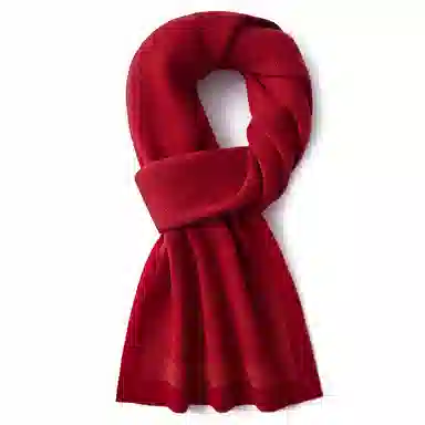 啄木鸟 简约纯色百搭高级感保暖防寒 礼盒 羊毛 绒线围巾 女款