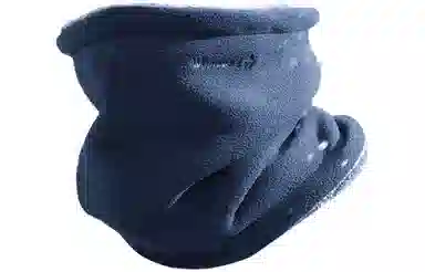 优幽兰 时尚百搭纯色冬季防风休闲简约户外骑车摩托车加绒加厚保暖面罩护颈套头防寒脖套 围脖 男女同款情侣款