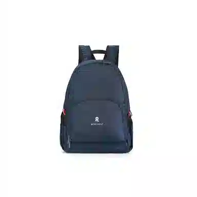 梦特娇 简约商务休闲 织物 电脑包双肩包 常规 男款 宝蓝/枣红/黑色