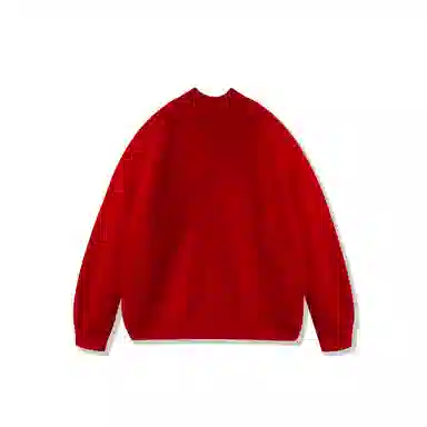 我是大卫 圆领开衫韩国小众高级感针织衫 男女同款