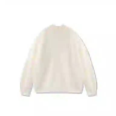 我是大卫 圆领开衫韩国小众高级感针织衫 男女同款