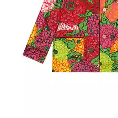 GUCCI Ken Scott Print Silk Shirt