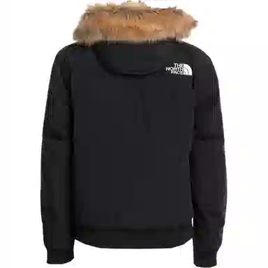 The North Face Logo Zip Hoodie Black