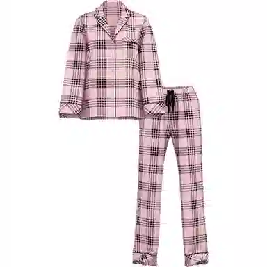Victoria's Secret Flannel Long Pajama Set