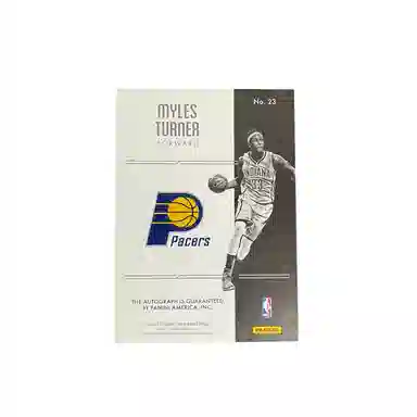 PANINI 2016-17 Noir Myles Turner 1125