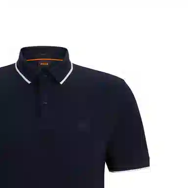 HUGO BOSS Slim-Fit Polo Shirt Dark Blue