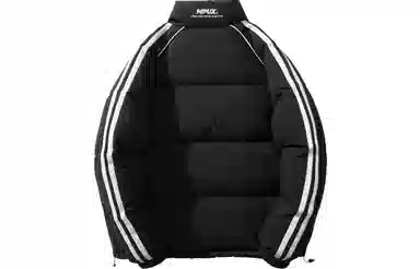 MPUX Striped Logo Down Jacket