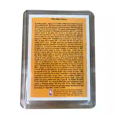 Upper Deck 1999UD Victory Michael Jordan