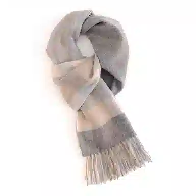 上海故事 秋冬款高品质山羊绒细腻紧密保暖百搭多色选择礼盒包装 绒线围巾 女款