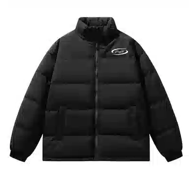 三体 水滴系列 撞色拼接美式复古立领开衫百搭保暖加厚登山服防风防水防寒柔软舒适潮牌户外机能风面包服长袖棉服 男女同款