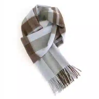 上海故事 秋冬款高品质山羊绒细腻紧密保暖百搭多色选择礼盒包装 绒线围巾 女款