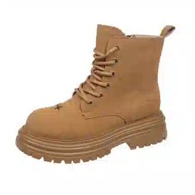 小鹿米利 牛反绒 时尚 短靴 女款