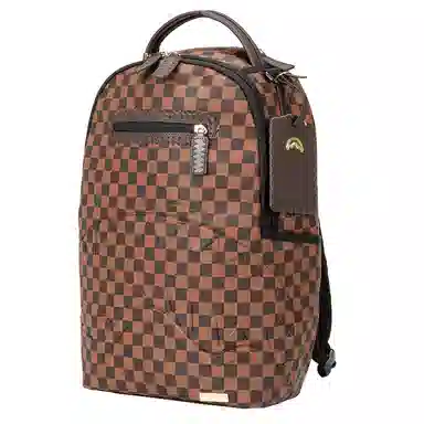 Sprayground Sg Shark Logo Backpack Brown