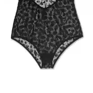 Chrome Hearts FW24 Lace Embroidered Jumpsuit Black