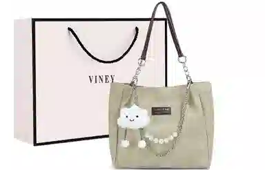 VINEY Tote Bag Blue