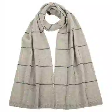 恒源祥 保暖针织 羊毛 绒线围巾 男款