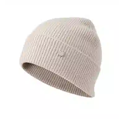 玖慕 毛线秋冬加厚保暖无缝护耳防寒针织帽 纯山羊绒 绒线帽 女款