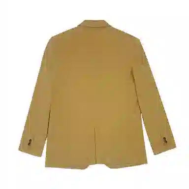 木村叔 中款纯色单排扣制服 男款