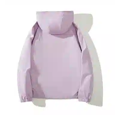 雅鹿  山系系列户外出行徒步登山旅行纯色简约时尚拉链连帽长袖滑雪  防风透气耐磨保暖防水冲锋衣 男女同款