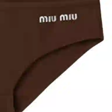 Miu Miu SS24 Brown Bikini