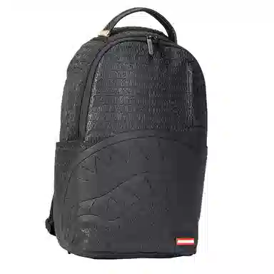 SPRAYGROUND Large Logo Shark Mouth Black Backpack