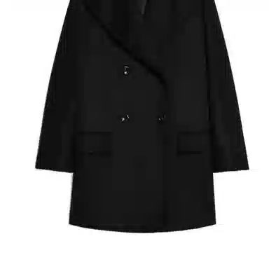 MaxMara studio Kent Wool Double-Breasted Pea Coat