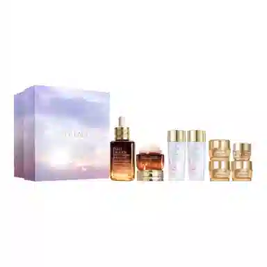 雅诗兰黛 七夕限定爱无边际精华护肤套装 保湿补水控油 第二代 八件套