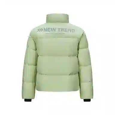 鸭鸭 加厚纯色立领短款羽绒服 女款