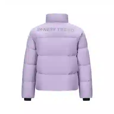 鸭鸭 加厚纯色立领短款羽绒服 女款