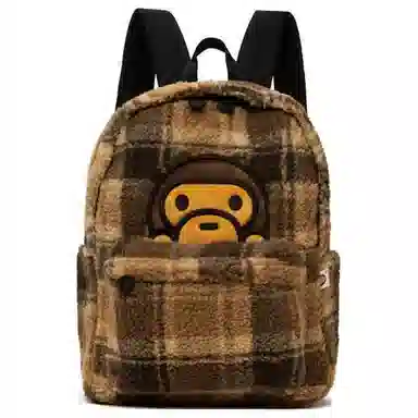 A Bathing Ape Backpack Brown