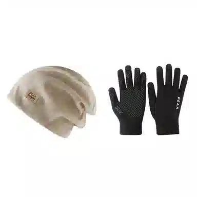 匹克 秋冬季保暖护耳潮流嘻哈风堆堆帽 聚酯纤维 绒线帽 男女同款情侣款