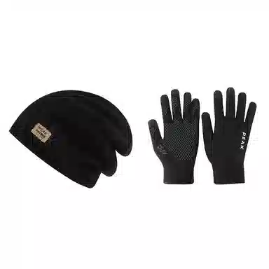 匹克 秋冬季保暖护耳潮流嘻哈风堆堆帽 聚酯纤维 绒线帽 男女同款情侣款